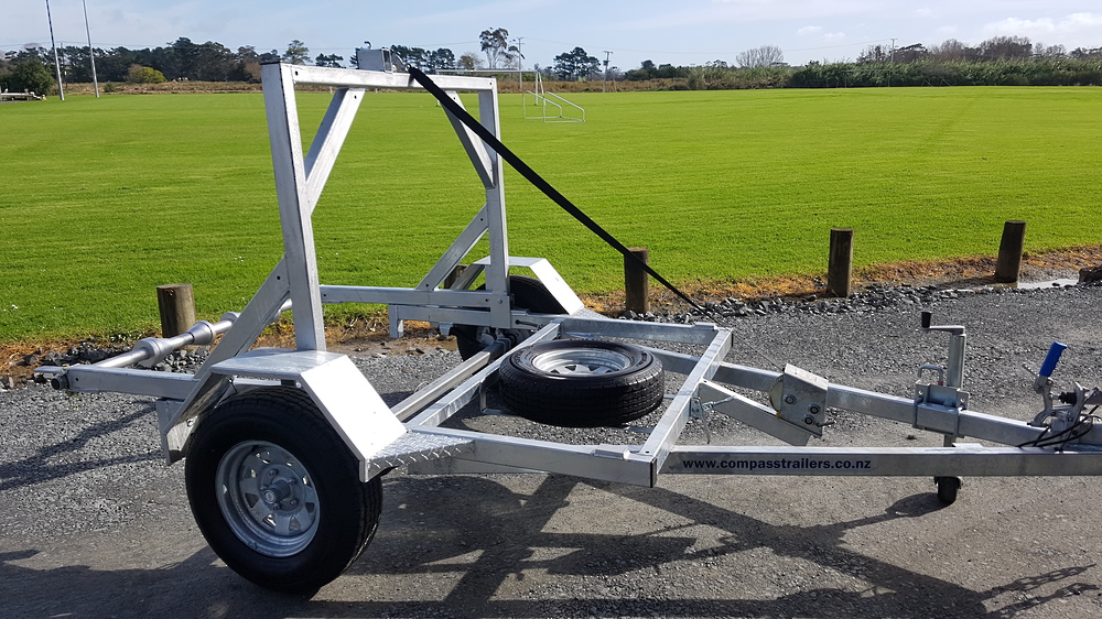 Self Loading Cable Drum Trailer- Single Axle image 4